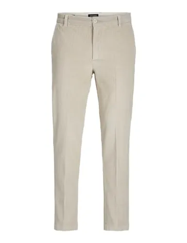 JACK & JONES Jpstace Jjcorduroy Chino Sn - Wanderhose für Herren von JACK & JONES, aus weichem Cordmaterial für hohen Tragekomfort und stylisches Outdoor-Aussehen.
