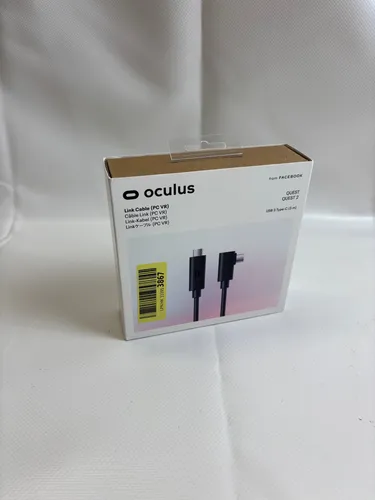 Meta Oculus VR-Headset Link Kabel für Quest 2 - 5m schwarz - Sonstige, 5m langes USB 3.0 Kabel für eine stabile Verbindung und verbessertes VR-Erlebnis mit deinem Oculus Quest 2.
