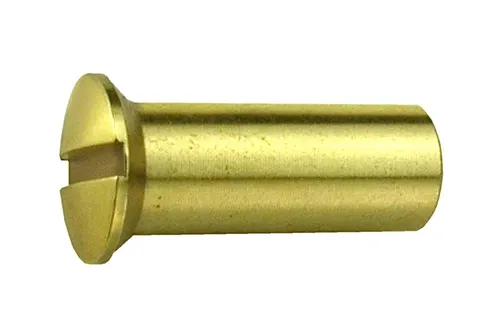 connex Hülsenmutter M4 x 14 mm Messing - 6 Stück
