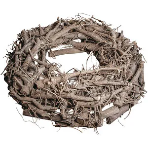 Rayher Bastelkranz grau/weiß aus Weiden gewischt Ø 30,0 cm - Sonstiger Bastelbedarf, ideal für kreative DIY-Projekte und wunderschöne Dekorationen für jeden Anlass.