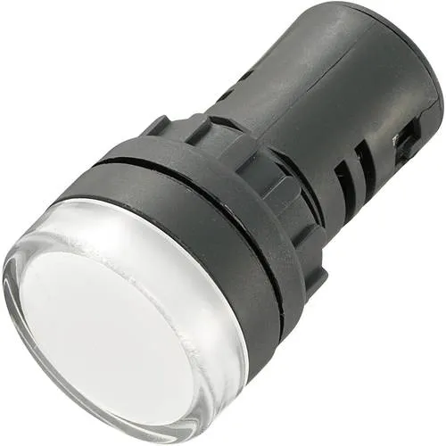 TRU COMPONENTS 140396 LED-Signalleuchte Weiß 24 V/DC