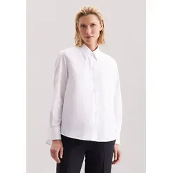 Hemdbluse SEIDENSTICKER Damen Gr. XL (42) - Elegante Bluse aus 100% Baumwolle für pflegeleichte Business-Outfits, bügelfrei und im klassischen Regular Fit, perfekt für einen selbstbewussten Auftritt.