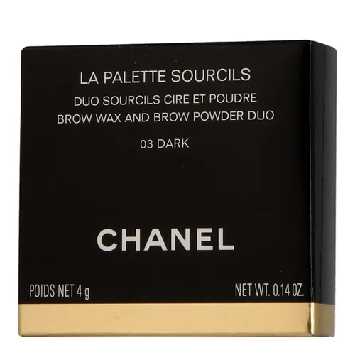 Chanel La Palette Sourcils Duo - Cire und Poudre 4 g - Make Up, perfektes Augenbrauen-Duo mit Wachs und Puder für definierte und natürlich aussehende Brauen.