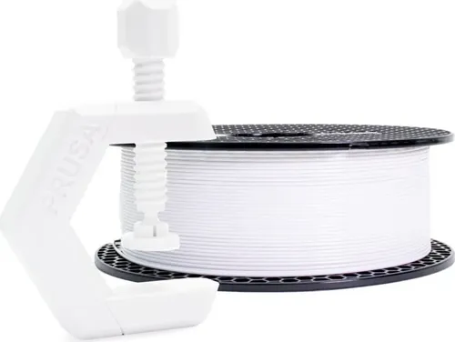 Prusa Prusament PETG Filament 1.75mm - Signal White - Hochwertiges 3D-Drucker-Zubehör von Prusa, ideal für präzise Ergebnisse. Dieses robuste PETG-Filament bietet ausgezeichnete Festigkeit und einfache Verarbeitung für vielfältige Anwendungen.