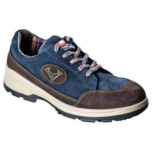 Bullstar Damen-Sicherheitsschuh Arbeitsschuh WORXTAR S3 blau/braun Gr. 36