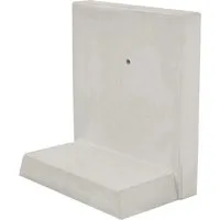 Diephaus L-Stein Bewehrt 80 cm x 50 cm x 45 x 12 cm Grau