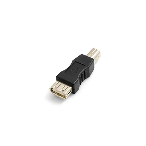 System-S USB A Buchse zu USB Typ B Stecker Adapter Kabel