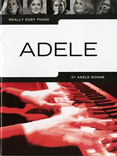 Really Easy Piano Adele Piano Book (Updated Edition): Songbook für Klavier