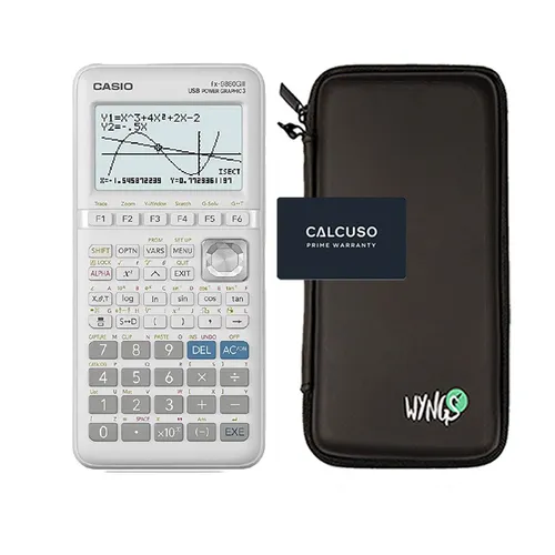 Casio fx-9860GIII Taschenrechner + Schutztasche Schwarz