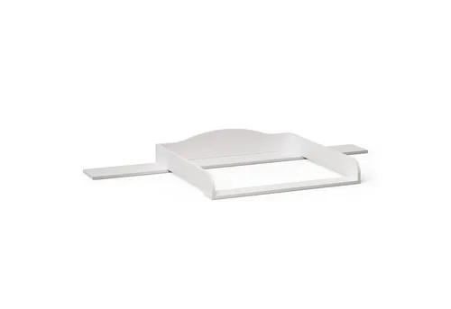 Bellabino Oti Wickelaufsatz für IKEA Kommoden - Wickeltisch-Aufsatz für IKEA Hemnes, Malm, Nordli, welliges Design, platzsparend und sicher – ideal für ein stilvolles Kinderzimmer!