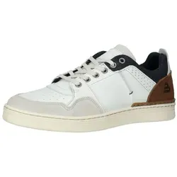 Bullboxer Schnürschuh 42 EU - OWNA White - Eleganter Schnürschuh in Größe 42 aus hochwertigem Leder für stilvolle Auftritte. Der geschlossene Schuh bietet einen komfortablen Sitz und eine rutschfeste TPU-Sohle für sicheren Halt.