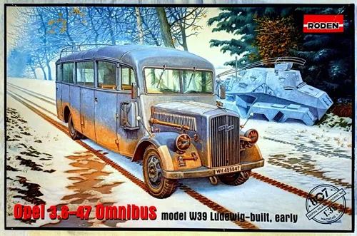 Roden 807 Opel 3.6-47 Omnibus model W39 Ludewig-built, early 1:35 Zustand 1