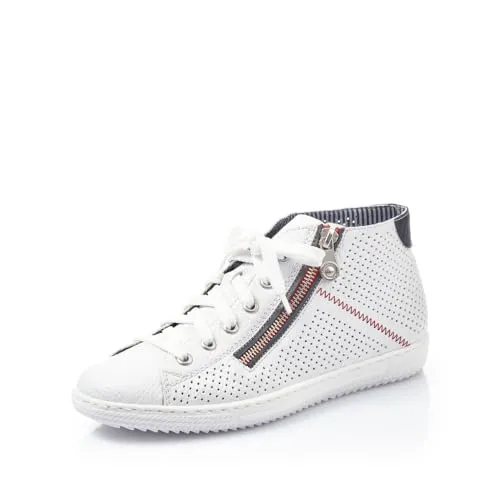 Rieker Damen Low-Top Sneaker L9427 - Wanderschuhe mit losem Einlegesohle für optimalen Tragekomfort, ideal für aktive Frauen, die Wert auf Stil und Funktion legen.