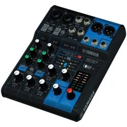Yamaha MG06X Mixer - Mischpulte mit 6 Kanälen, ideal für Live-Performances oder Studioaufnahmen, bietet maximale Flexibilität mit 2 Mikrofon- und 6 Line-Eingängen.