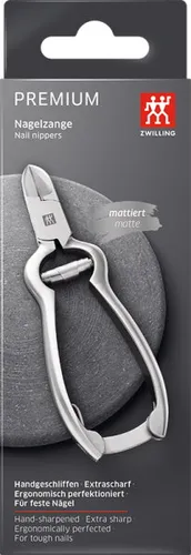 ZWILLING Beauty Premium Nagelzange - Präziser Schnitt für feste Nägel - Nagelschere mit robuster Schneide und Pufferfeder für einen sauberen, präzisen Schnitt. Ideal für die professionelle Nagelpflege zu Hause.