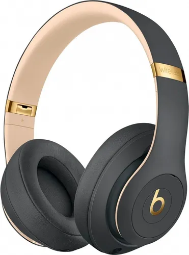 Beats Studio 3 Over-Ear Headphones - Shadow Gray - Stereokopfhörer mit aktivem Noise-Cancelling (ANC) für ein herausragendes Hörerlebnis, bis zu 22 Stunden Akkulaufzeit mit ANC und 40 Stunden im Energiesparmodus.