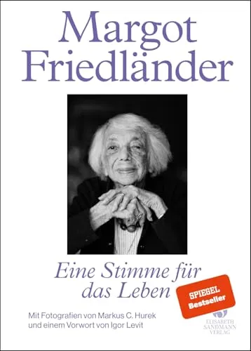 Margot Friedländer. Eine Stimme für das Leben - Biografie über Margot Friedländer, die eindrucksvoll über den Holocaust berichtet. Mit Fotografien von Markus C. Hurek und einem Vorwort von Igor Levit. Ein wichtiges Sachbuch für die Erinnerungskultur.
