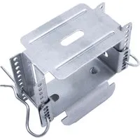 PROTEKTOR Direktabhänger justierbar für CD Profil 60/27, 100 Stück - Gipsfaserplatten Zubehör für abgehängte Decken, flexibel einstellbar von 59-108 mm, aus hochwertigem verzinktem Stahl für hohe Stabilität und Korrosionsbeständigkeit.