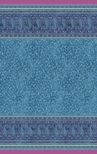 Bassetti Granfoulard COMO B1 350 x 270 cm - Elegantes Dekotuch in mehrfarbigem Design, ideal für alle Zimmer. Mit einem stilvollen Ornamentmuster bringt es mediterranen Flair in Ihr Zuhause. Größe: 350 x 270 cm, hergestellt in Italien.