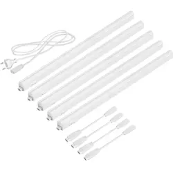 parlat LED Unterbau-Leuchten Rigel, 5er Set, warm-weiß, 790lm - Vielseitige LED Unterbauleuchten für Küche, Schrank und Werkstatt. Die flache Bauweise und flexible Reihenschaltung ermöglichen individuelle Lichtkonzepte. Energieeffizient mit 790 lm bei nur 8,5 W – einfach montierbar und praktisch im täglichen Einsatz.