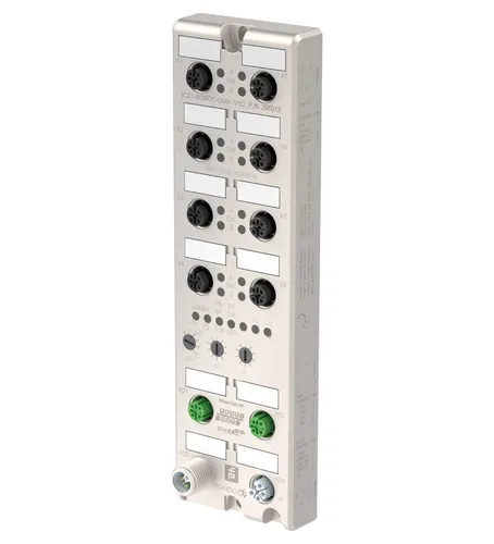 Pepperl+Fuchs IO-Link-Master ICE11-8IOL-G60L-V1D - IO-Link-Master für effiziente Automatisierung, bietet 8 I/O-Anschlüsse und zuverlässige Steuerung in industriellen Anwendungen.