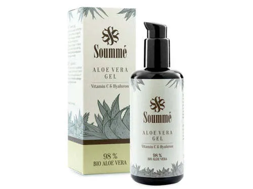Aloe Vera Gel - 98% BIO Aloe Vera - 200ml Glasflasche