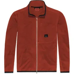Vintage Industries Rock Fleece Jacke, orange, Größe XL für Männer