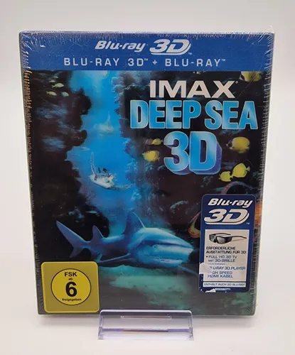 Blu-Ray - IMAX: Deep Sea 3D Edition inkl. 2D-Version - im Pappschuber - NEU OVP