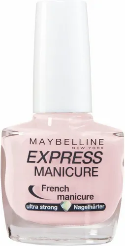 Maybelline New York Nagellack Nr. 7 Pastel - Nagellack für eine Express Manicure, stärkt weiche Nägel und sorgt für ein elegantes French Manicure Finish in zartem Pastell-Ton.