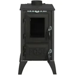 EEK A - Kaminofen mit Herdplatte 806 IGLO schwarz - 10,6kW