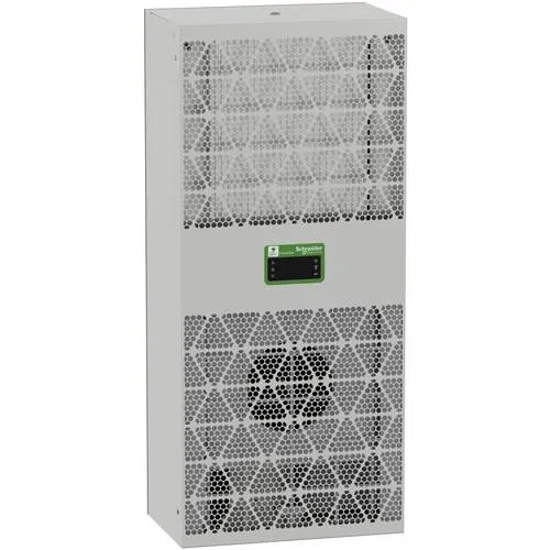 Schneider Electric Wandanbau-Kühlgerät NSYCU1KDG - Klimageräte: Effizientes Wandanbau-Kühlgerät mit 1kW Kühlleistung, ideal für Schaltschränke, bietet Temperaturregelung und funktioniert bei Umgebungstemperaturen von 5 bis 55 °C.