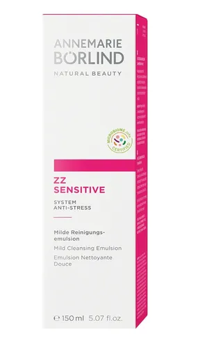 ANNEMARIE BÖRLIND ZZ Sensitive Milde Reinigungsemulsion - Gesichtsreinigung mit prä- und probiotischem Wirkkomplex, der sanft reinigt und die Hautflora reguliert. Ideal für empfindliche Haut, die auf Reize reagiert. Für ein entspanntes Hautgefühl und optimierte Pflege.