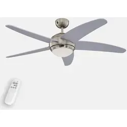 cm Deckenventilator Bendan 72220 - Moderner Deckenventilator mit 132 cm Durchmesser, Fernbedienung und dimmbarem Licht in warmweiß. Ideal für jeden Raum, sorgt für angenehme Kühlung und stilvolle Beleuchtung.