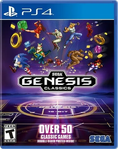 Sega Genesis Classics - Sony PlayStation 4 - Spiele-Klassiker für die Sony PlayStation 4, über 50 Retro-Spiele in einem Paket für nostalgischen Spielspaß!