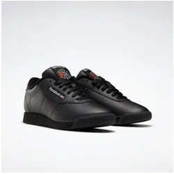 Reebok Classic PRINCESS Sneaker schwarz 36 EU - Sportliche Sneaker in Größe 36, aus hochwertigem Leder und Synthetik, mit EVA-Dämpfung für hohen Komfort und Gummi-Laufsohle für optimalen Halt.