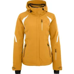Bergson Skijacke SNOWTASTIC Damen Skijacke, wattiert, 20000mm Wassersäule, Normalgrößen, gold normal | 40