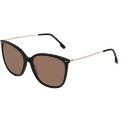RODENSTOCK 3343 Damen-Sonnenbrille Vollrand Butterfly Kunststoff-Gestell, schwarz