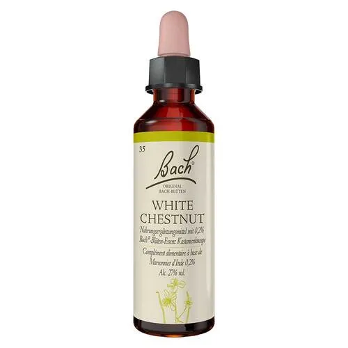 Bachblüten Nr. 35 White Chestnut Tropfen 20 ml
