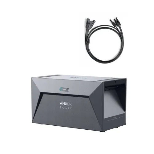 Anker Solix Solarbank E1600 für Balkonkraftwerke - Powerstations mit 1,6kWh LiFePO4-Solarstromspeicher, intelligente App-Steuerung und blitzschnelle Installation in nur 5 Minuten.