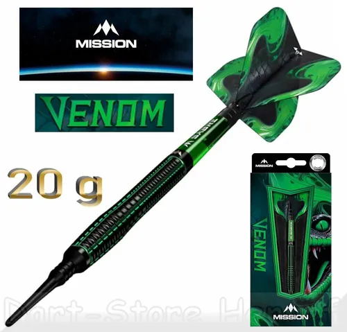 MISSION Softdarts "VENOM", 20g