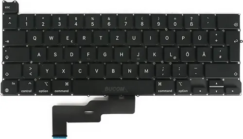 A2338 Tastatur für Apple Macbook Pro Retina M1 13" 2020 EMC3578 - Tastatur für Apple Macbook Pro Retina 13'' M1, bietet präzise Eingabe und ist perfekt kompatibel mit dem Modell von 2020.