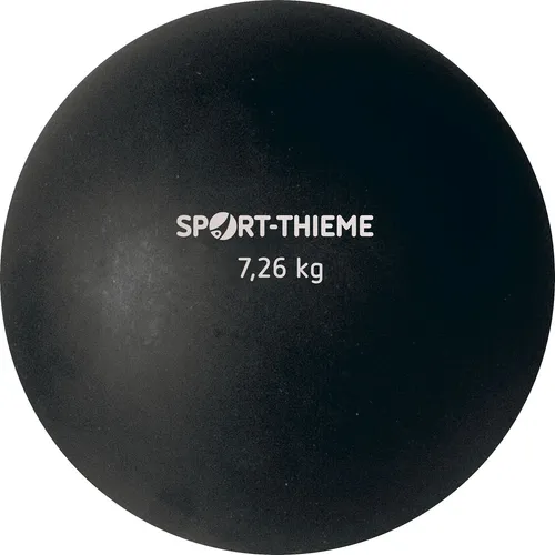 Sport-Thieme Trainings-Stoßkugel "Kunststoff", 7,26 kg, Schwarz, ø 150 mm