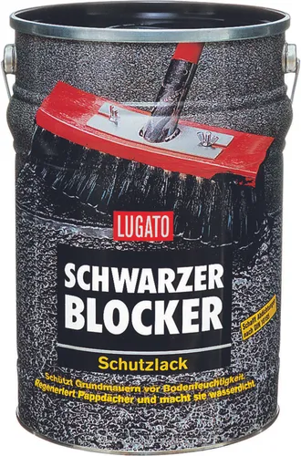 Lugato Schwarzer Blocker Schutzlack 750 ml Bitumen