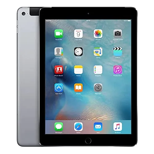 Apple iPad Air 2 128GB 4G - Space Grau - Generalüberholt - Tablets mit Retina-Display und A8X-Chip, bis zu 10 Stunden Akkulaufzeit – ideal für Entertainment und Produktivität unterwegs.