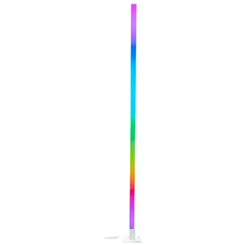 Brilliant LED Stehlampe Neele, 150 cm mit RGB Musiksensor - Modell: G80620A05, innovative Stehleuchte mit RGB-Farben und Musiksensor für stimmungsvolle Beleuchtung in jedem Raum.