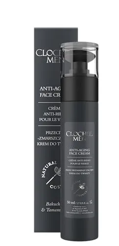 Clochee For Men Anti-Age Gesichtscreme 50 ml – Peptide, Glättung & Regeneration – Reduziert Falten und stärkt die Hautstruktur