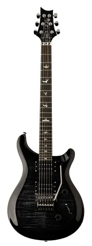 PRS SE Custom 24 Floyd - Charcoal Burst - E-Gitarre mit Floyd Rose Tremolo, hervorragender Klang und vielseitige Spielmöglichkeiten für Profis und Hobbyisten.
