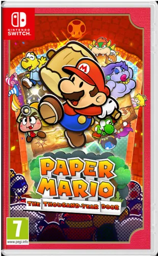Nintendo Paper Mario: The Thousand Year Door - Nintendo Switch - Spiele für Nintendo Switch, erlebe ein einzigartiges RPG-Abenteuer mit innovativem Gameplay und charmanten Charakteren.