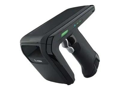 Zebra RFD40 Premium Plus Sled - Barcode- und RFID-Leser - Computersysteme und Zubehör, bietet schnelle Verbindung mit Bluetooth 5.3 und USB-C für effiziente Datenübertragung und Inventarisierung.
