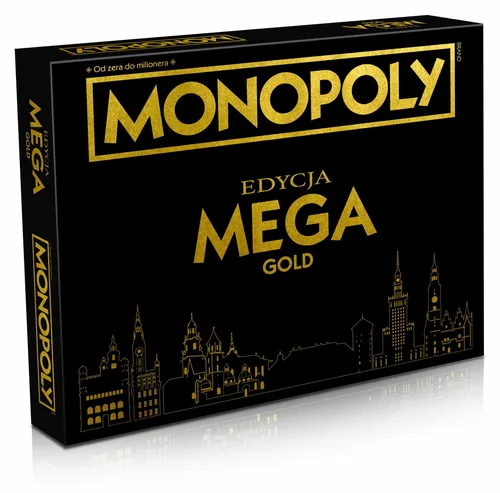 Monopoly Mega Gold: Das ultimative Monopoly-Erlebnis - Brettspiel mit innovativen Mega-Gold-Elementen, ideal für spannende Familienabende und unvergessliche Spielmomente.